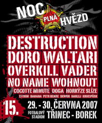 DORO NA 15. ROČNÍKU FESTIVALU NOC PLNÁ HVĚZD 29.-30.6.2007